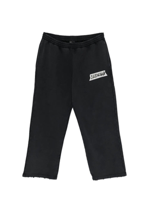Balenciaga masking-tape track pants - Black