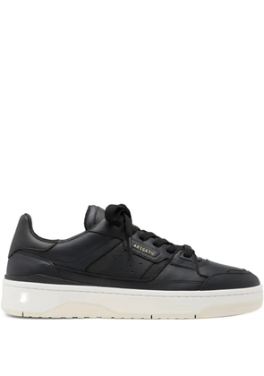 Axel Arigato Clay leather panelled sneakers - Black