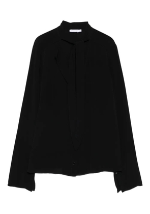 Patrizia Pepe long sleeve blouse - Black