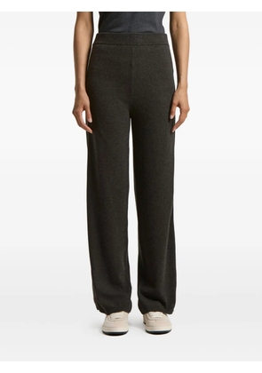 Peserico stripe-detail trousers - Brown