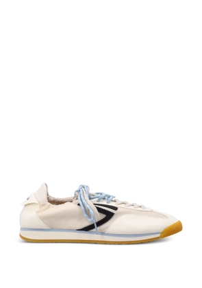 Puraai panther appliqué sneakers - Neutrals