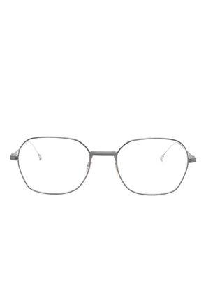 Thom Browne Eyewear geometric-frame glasses - Grey