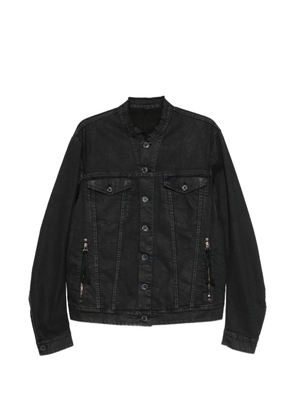 Masnada button zipped skirt jacket - Black