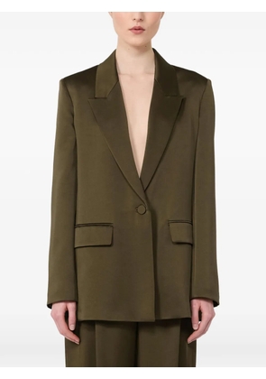 Max Mara Envers satin blazer - Green