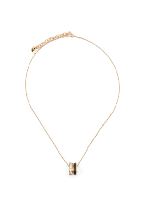 Ferragamo ring-pendant necklace - Gold