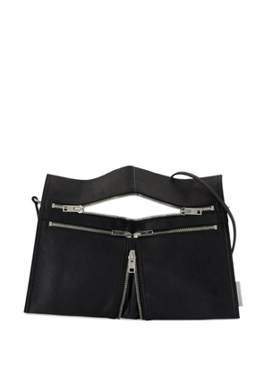 Alexander Wang medium Geo leather zip-detail tote bag - Black