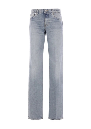 Haikure cotton five-pocket jeans - Blue