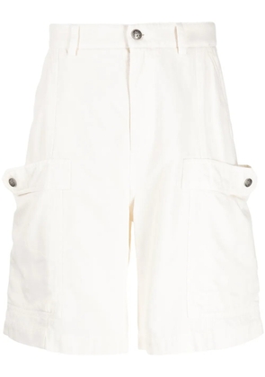 Palm Angels lyocell-cotton blend cargo shorts - Neutrals