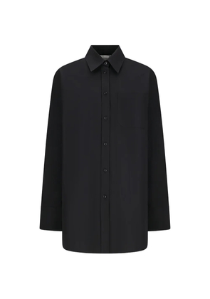 Sportmax Nespola pleated shirt - Black