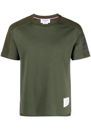 Thom Browne 4-Bar cotton T-shirt - Green