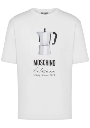 Moschino slogan-print T-shirt - White