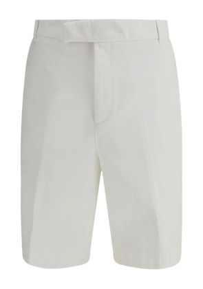 Thom Browne Tab Front Utility Chino Shorts - White