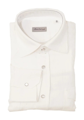 SARTORIO NAPOLI button-fastening shirt - White