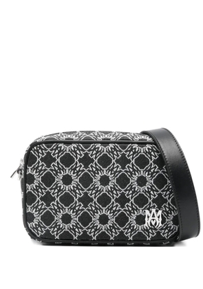 AMIRI Ma Quad patterned shoulder bag - Black