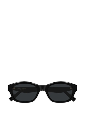 Saint Laurent Eyewear geometric-frame sunglasses - Black
