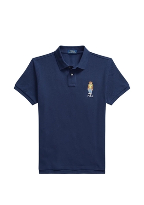 Polo Ralph Lauren logo-embroidered polo shirt - Blue