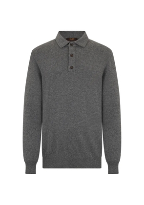 Moorer grey polo shirt
