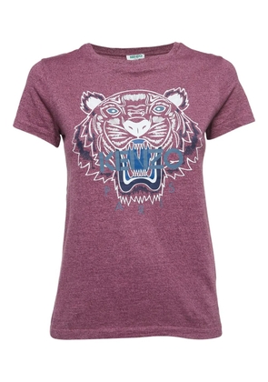 Kenzo Pre-Owned 2024 Tiger-Head T-shirt - Purple