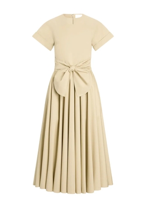 Patou knot midi dress - Neutrals