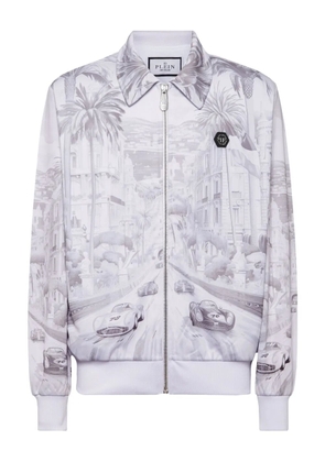 Philipp Plein Montecarlo tracksuit jacket - White