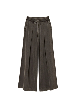 TWINSET cotton palazzo trousers - Black