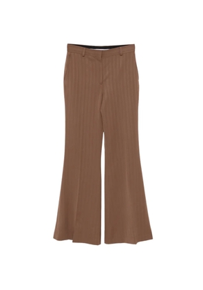 Stella McCartney striped trousers - Brown