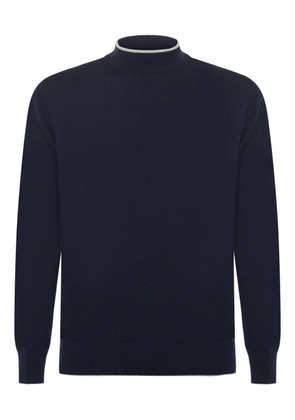 Eleventy turtleneck sweater - Blue