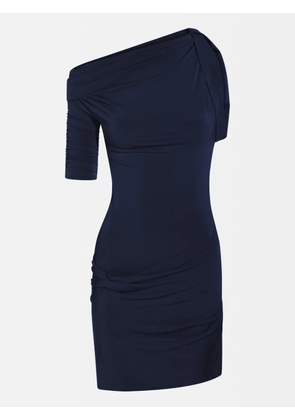 Jacquemus one-shoulder mini dress - Blue