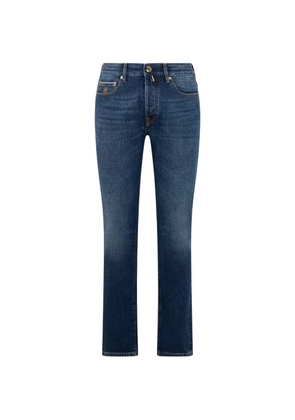 Moorer five-pocket jeans - Blue