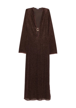 Oséree V-neck maxi dress - Brown