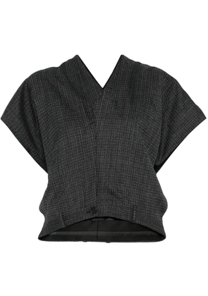 Balenciaga Tailored Pants top - Black