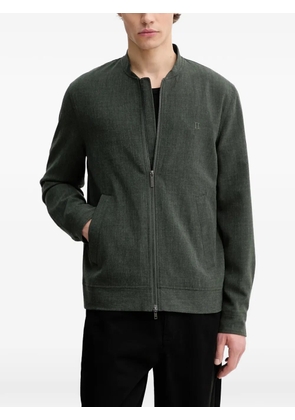 Les Deux Como Reg zip-up bomber jacket - Green
