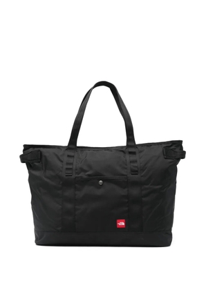 The North Face large RB logo-patch tote bag - Black