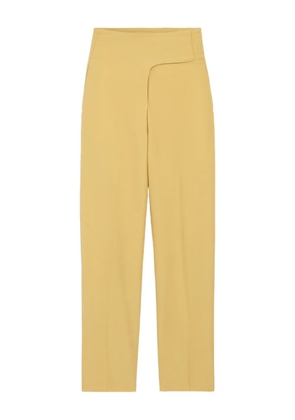 AMI Paris wrapped belted trousers - Yellow