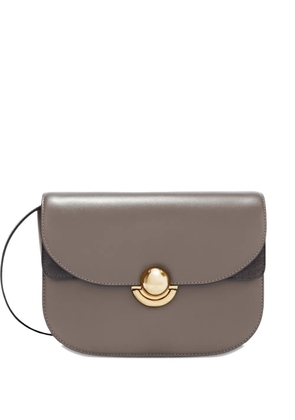 Furla Sfera curved-flap cross body bag - Grey
