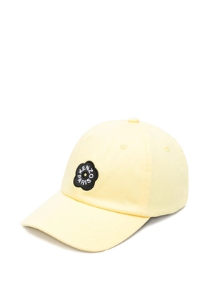 Kenzo floral motif cap - Yellow