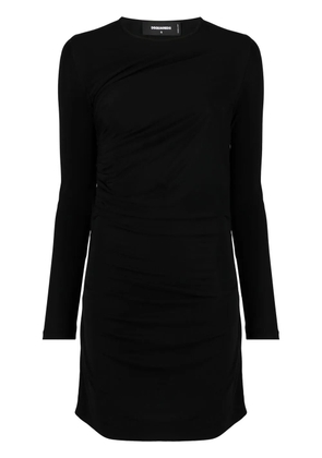 DSQUARED2 long-sleeved mini dress - Black