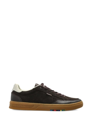 PS Paul Smith perforated lace-up sneakers - Brown