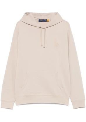 Polo Ralph Lauren Polo Pony-embroidered hoodie - Neutrals