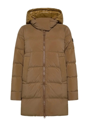 Peuterey hooded puffer jacket - Brown