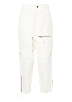 MARANT ÉTOILE Kelvin cotton trousers - Neutrals