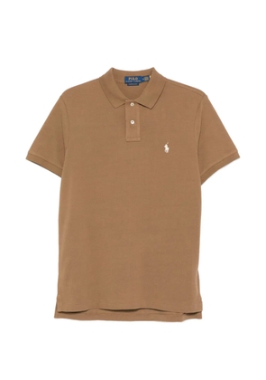 Polo Ralph Lauren button short-sleeve polo shirt - Brown
