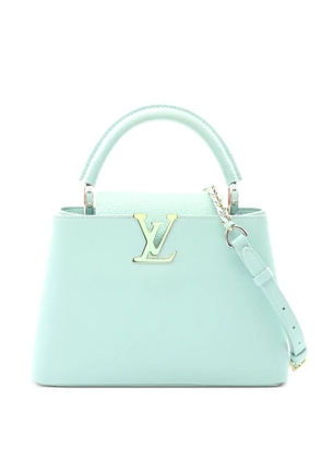 Louis Vuitton Pre-Owned 2021 Capucines BB taurillon-leather handbag - Blue