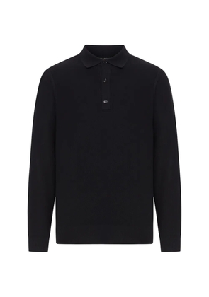TOM FORD half-button polo shirt - Black
