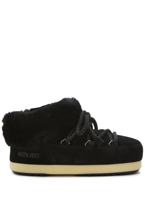 Moon Boot EVX fur-trimmed boots - Black