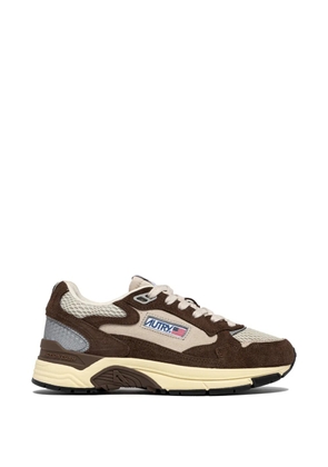 Autry Hyperway suede-panel sneakers - Neutrals