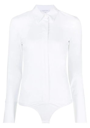 Patrizia Pepe poplin shirt body - White