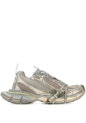 Balenciaga 3XL mesh-panel sneakers - Grey