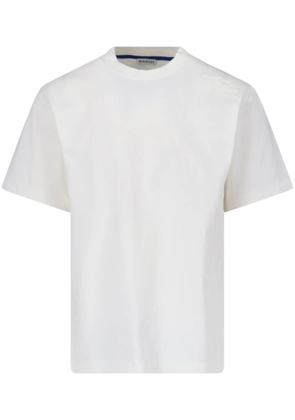 Burberry Equestrian Knight-motif T-shirt - White