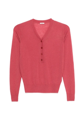 JOSEPH Gillies button-up sweater - Pink